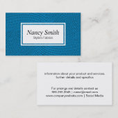 Vermazing | Blauw Visitekaartje (Voorkant / Achterkant)