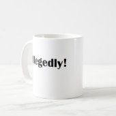 vermeende mok van koffie (Voorkant links)