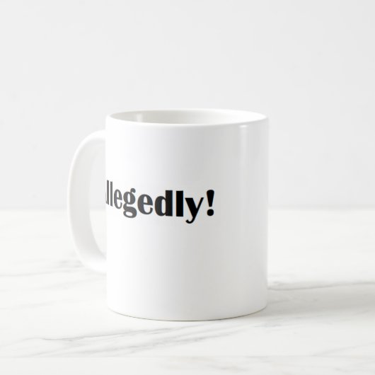 vermeende mok van koffie (Voorkant links)