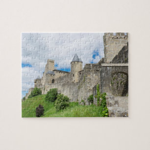 Vermeende stad Carcassonne Legpuzzel