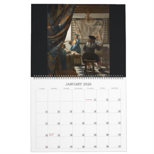 Vermeer 2016 Huge Kalender (Jan 2026)