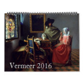 Vermeer 2016 Huge Kalender (Hoes)