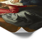 Vermeer - Christ In The House of Martha And Mary Poster (Hoek)