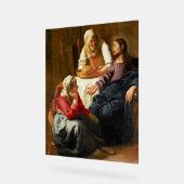 Vermeer - Christus in het Huis van Martha en Mary Acryl Bord (Hoek)