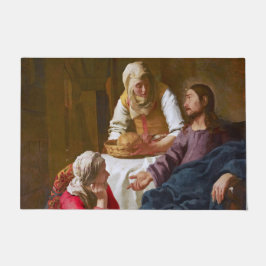 Vermeer - Christus in het Huis van Martha en Mary Deurmat
