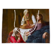 Vermeer - Christus in het Huis van Martha en Mary Groot Cadeauzakje (Voorkant)