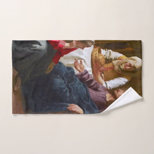 Vermeer - Christus in het Huis van Martha en Mary Handdoek (Handdoek)