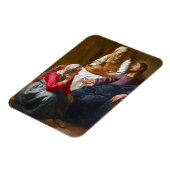 Vermeer - Christus in het Huis van Martha en Mary Magneet (Linkerzijde)