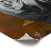 Vermeer - Christus in het Huis van Martha en Mary Poster (Hoek)