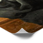 Vermeer - Christus in het Huis van Martha en Mary Poster (Hoek)