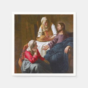 Vermeer - Christus in het Huis van Martha en Mary Servet