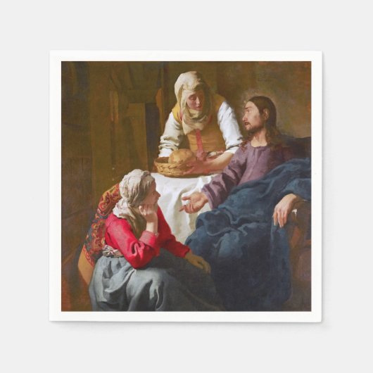 Vermeer - Christus in het Huis van Martha en Mary Servet (Voorkant)