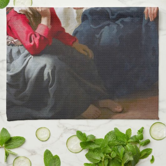 Vermeer - Christus in het Huis van Martha en Mary Theedoek (Gevouwen)