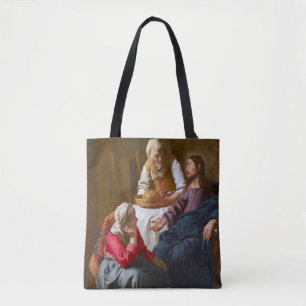 Vermeer - Christus in het Huis van Martha en Mary Tote Bag