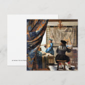 Vermeer - De Kunst van het Schilderen (Voorkant / Achterkant)
