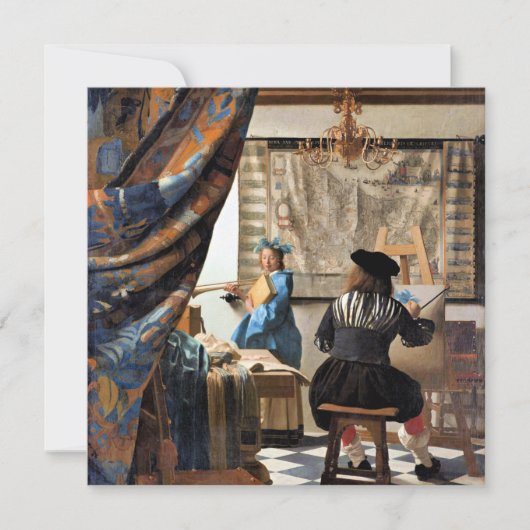 Vermeer - De Kunst van het Schilderen (Voorkant)
