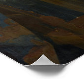 Vermeer - de kunst van het schilderen 1668 poster (Hoek)