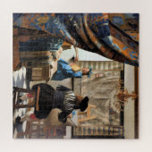 Vermeer - De kunst van het schilderen Legpuzzel (Horizontaal)