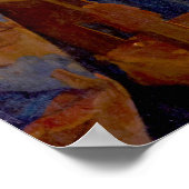 Vermeer - De kunst van het schilderen Poster (Hoek)