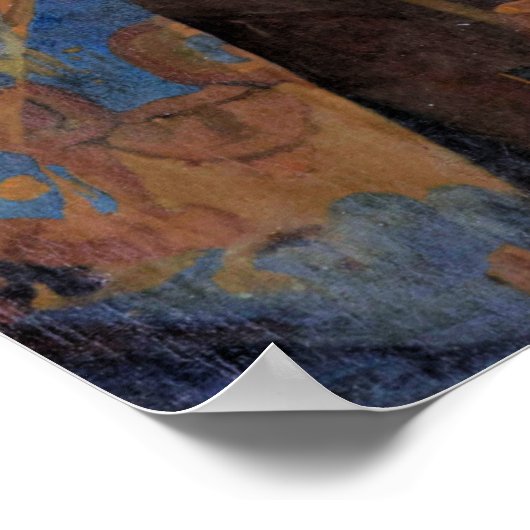 Vermeer - De kunst van het schilderen Poster (Hoek)