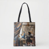 Vermeer - De kunst van het schilderen Tote Bag (Voorkant)