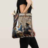 Vermeer - De kunst van het schilderen Tote Bag (Dichtbij)
