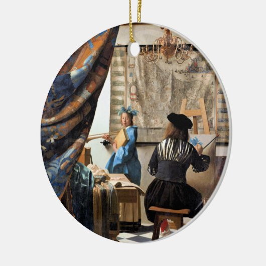 Vermeer - De kunst van het schilderen van keramisc Keramisch Ornament (Links)