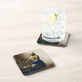 Vermeer de melkmeid Onderzetters (Rechterzijde)