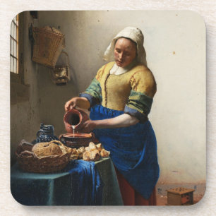 Vermeer de melkmeid Onderzetters