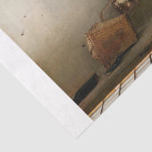 Vermeer- De melkmeid ontkoppeling Tissuepapier (Detail)