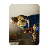 Vermeer de melkmeisje magneet (Verticaal)