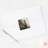 Vermeer de melkmeisje Stickers (Envelop)