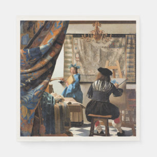 Vermeer - De Schilderkunst Servet