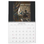 Vermeer Fine Art Kalender (Jan 2027)