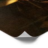 Vermeer Het glas van Poster van wijn (Hoek)