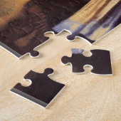 Vermeer - Het meisje met de parel die puzzel verdi Legpuzzel (Zijkant)