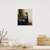 Vermeer het Poster van Milkmaid (Keuken)