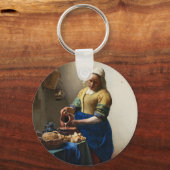 Vermeer het Sleutelhanger van Milkmaid (Voorkant)