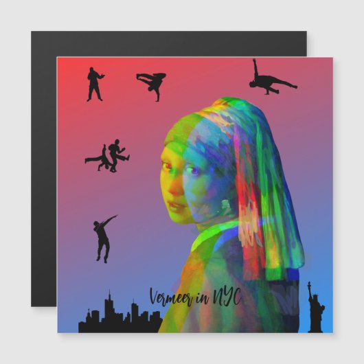 Vermeer in NYC (Voorkant / Achterkant)