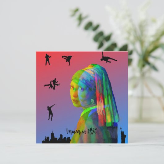 Vermeer in NYC (Staand voorkant)