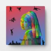 Vermeer in NYC Fotoplaat (Voorkant)