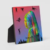 Vermeer in NYC Fotoplaat (Voorkant)