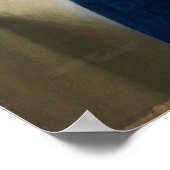 Vermeer - jonge vrouw met een waterpitcher 1665 poster (Hoek)