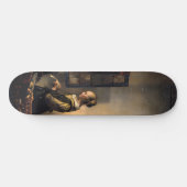 Vermeer - Meisje dat een brief leest bij een open  Persoonlijk Skateboard (Horizontaal)