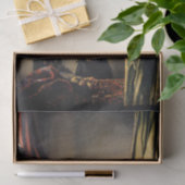 Vermeer - Meisje leest een brief in een open venst Tissuepapier (Geschenk)