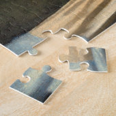 Vermeer, meisje met een parel - fijne kunst legpuzzel (Zijkant)