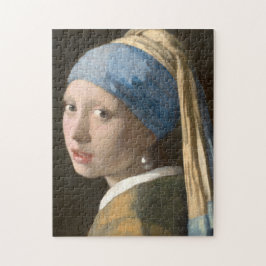 Vermeer, meisje met een parel - fijne kunst legpuzzel