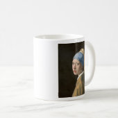 VERMEER Meisje met een parel Koffiemok (Voorkant rechts)