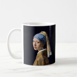 Vermeer Meisje met een parel Oorbel Fijne Kunst Koffiemok