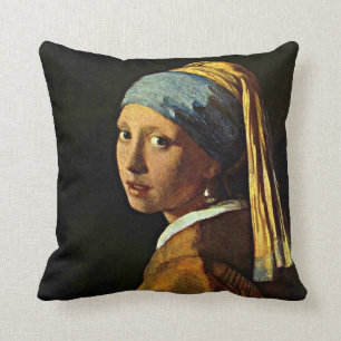 Vermeer: Meisje met een pareltje (2) Kussen